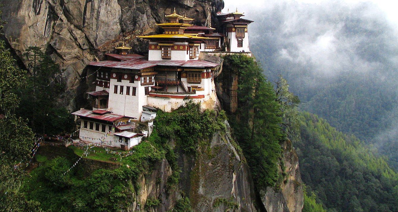 Monasterio de Taktsang Palphug, en Bután
