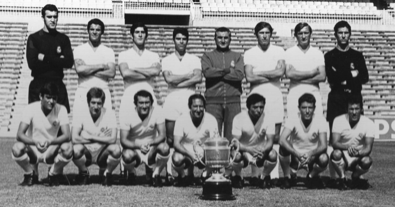 El Real Madrid que ganó la Copa en 1970 