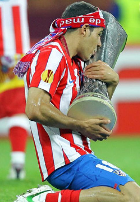 Foto: El Atlético de Madrid se queda sin capitán: Domínguez se marcha a la Bundesliga