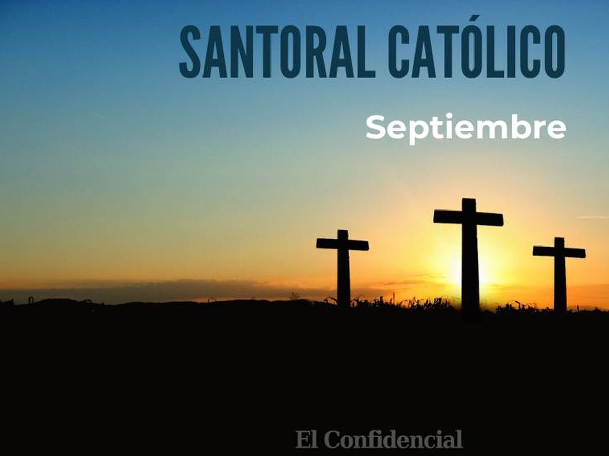 Foto: Santoral católico de septiembre