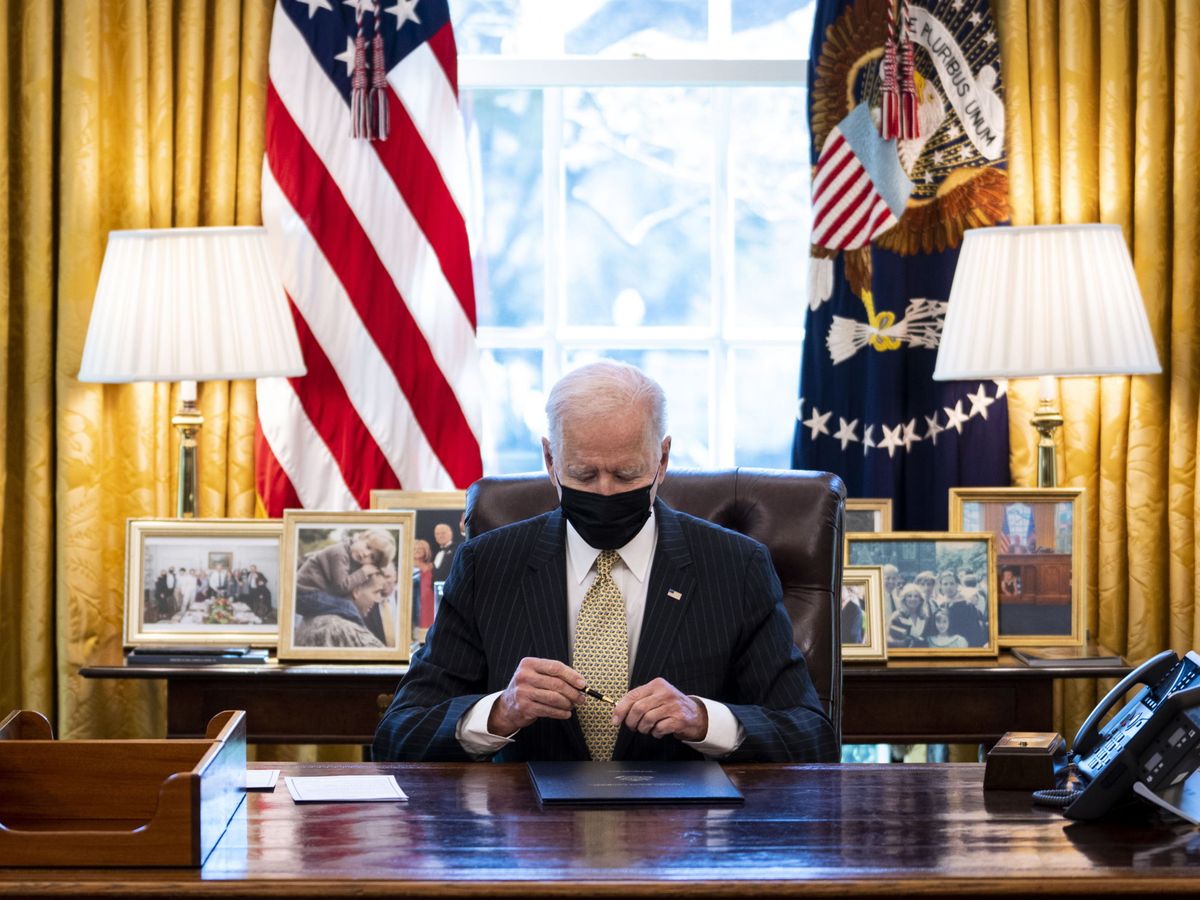 Foto: Foto de archivo del presidente norteamericano en el Despacho Oval. (EFE)
