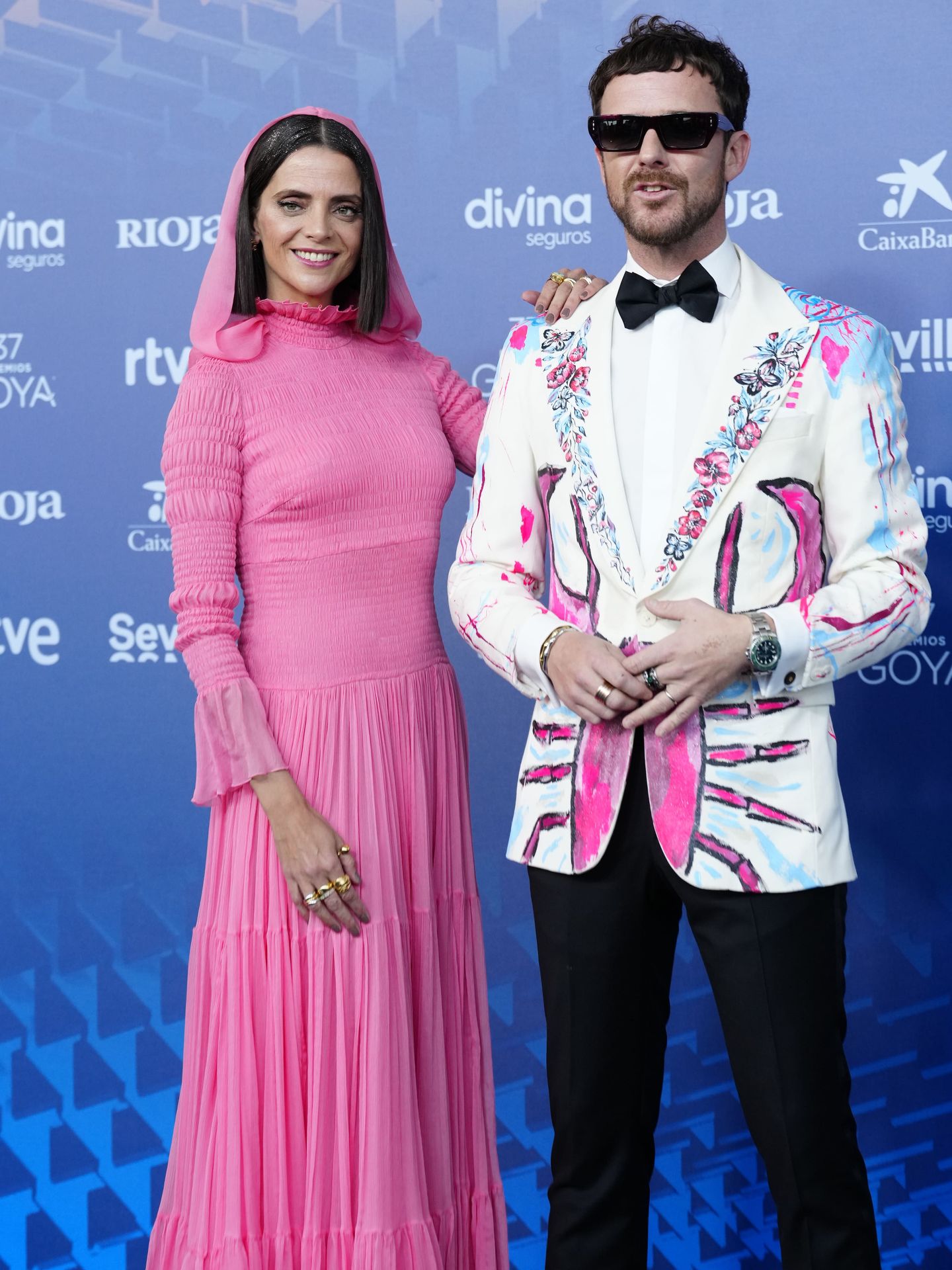 Macarena Gómez y su marido, Aldo Comas
