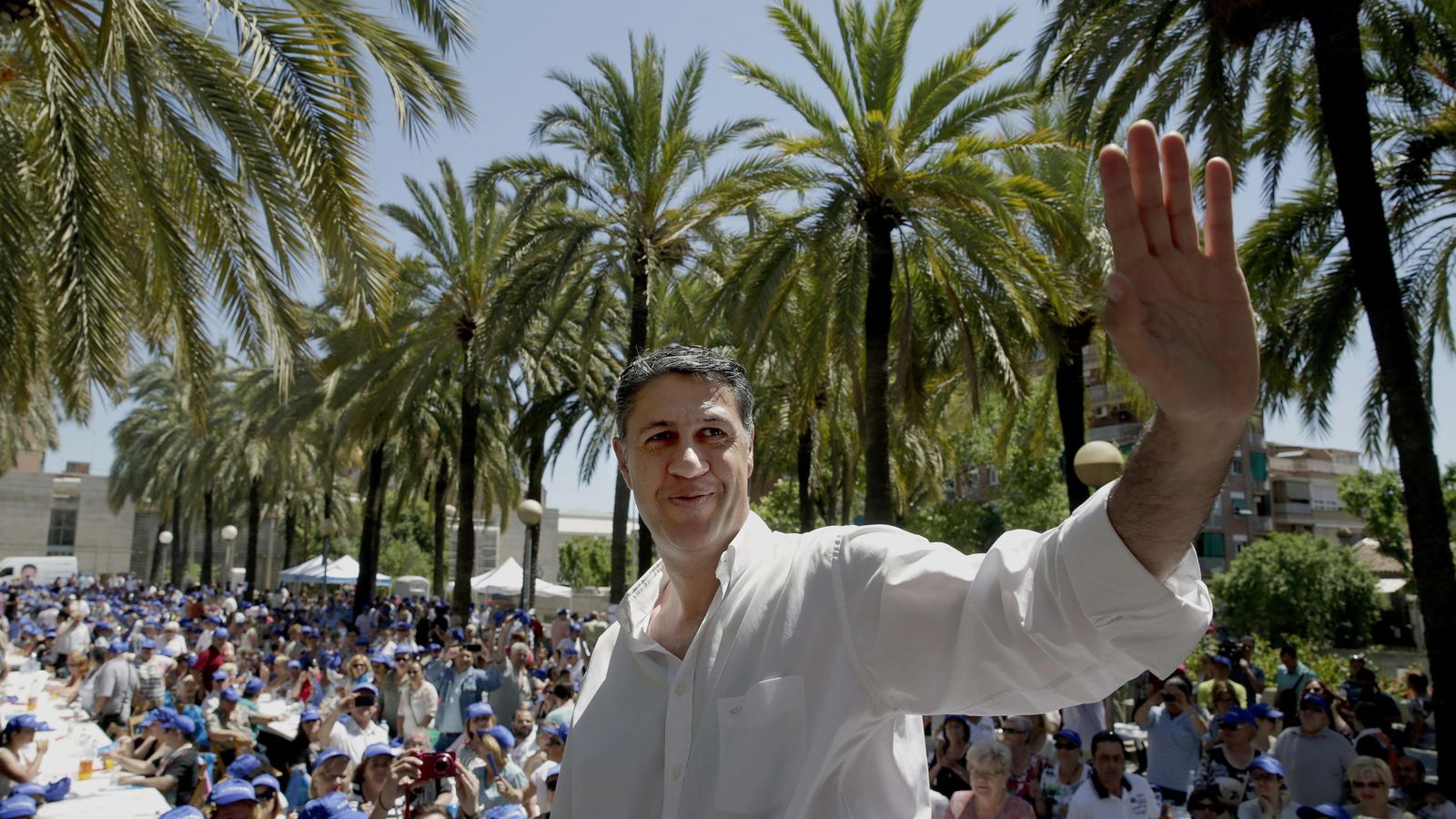 Foto: El alcalde y candidato del PPC en Badalona, Xavier García Albiol. (EFE)