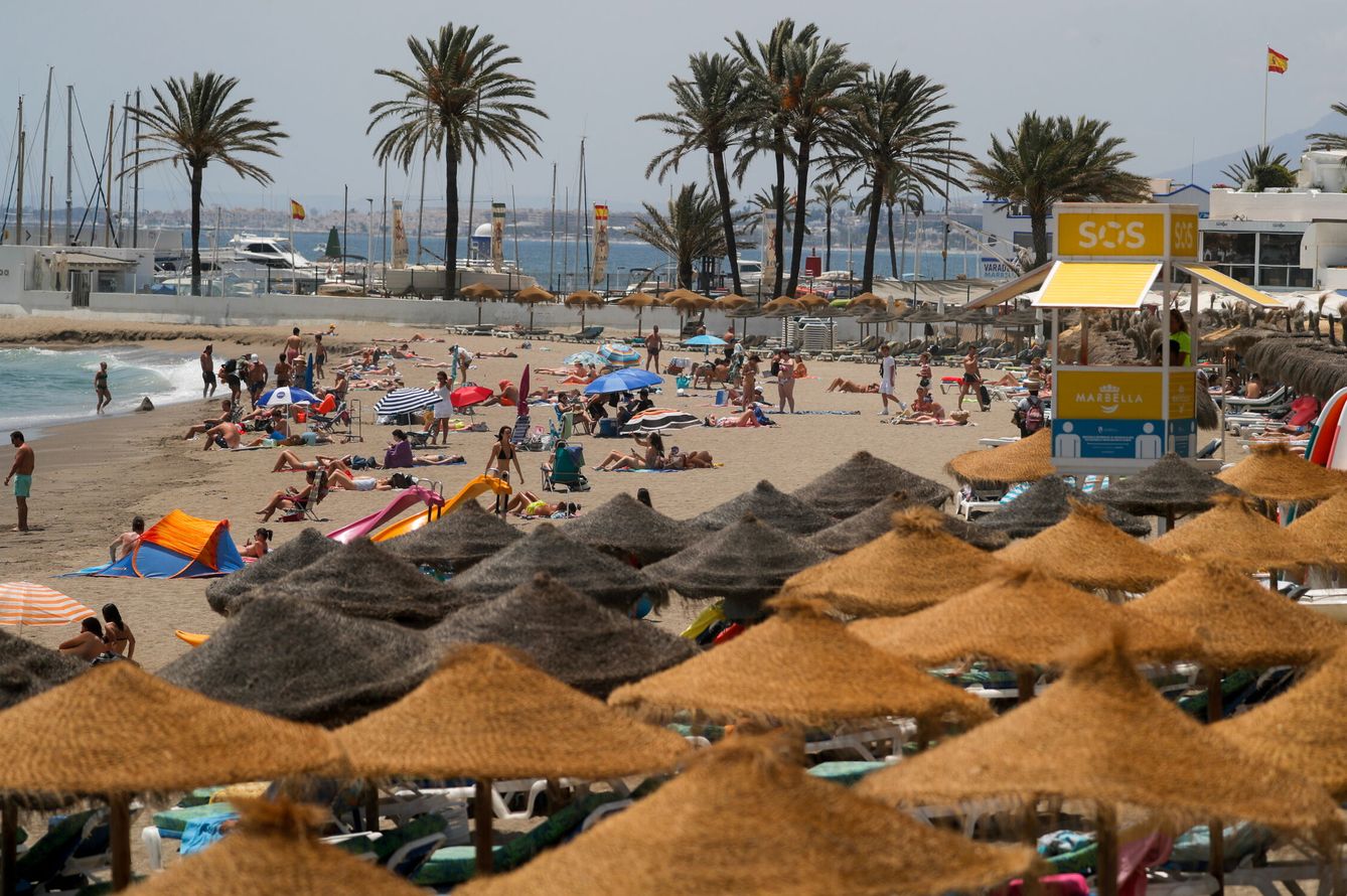 Marbella, a principios de este mes de julio. (Reuters)