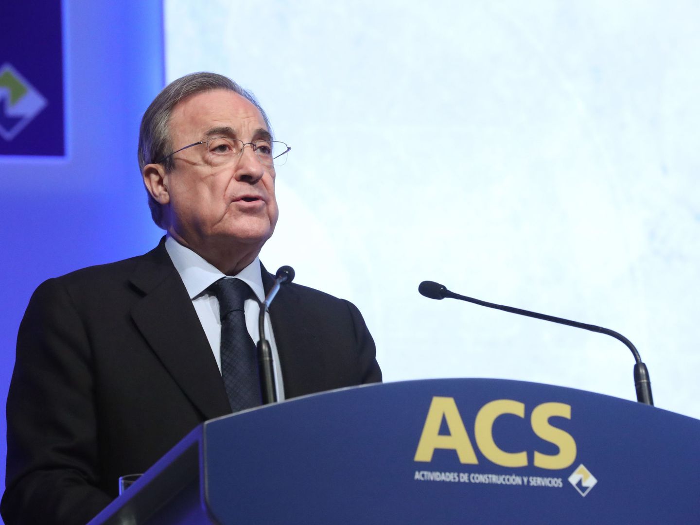 El presidente de ACS, Florentino Pérez. (EFE)