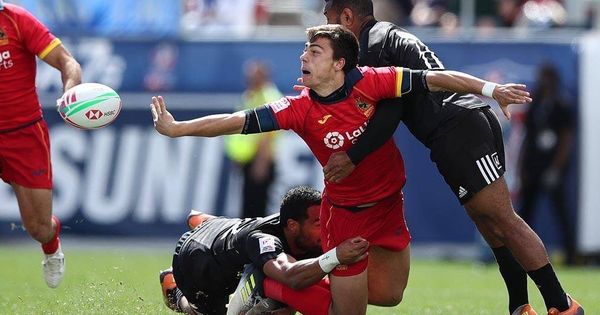 Foto: España pudo torcer el brazo de los All Blacks por primera vez en la historia. (World Rugby)