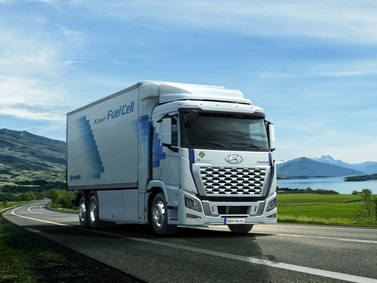 Foto: Alemania será el segundo país europeo en recibir estos camiones. (Hyundai)