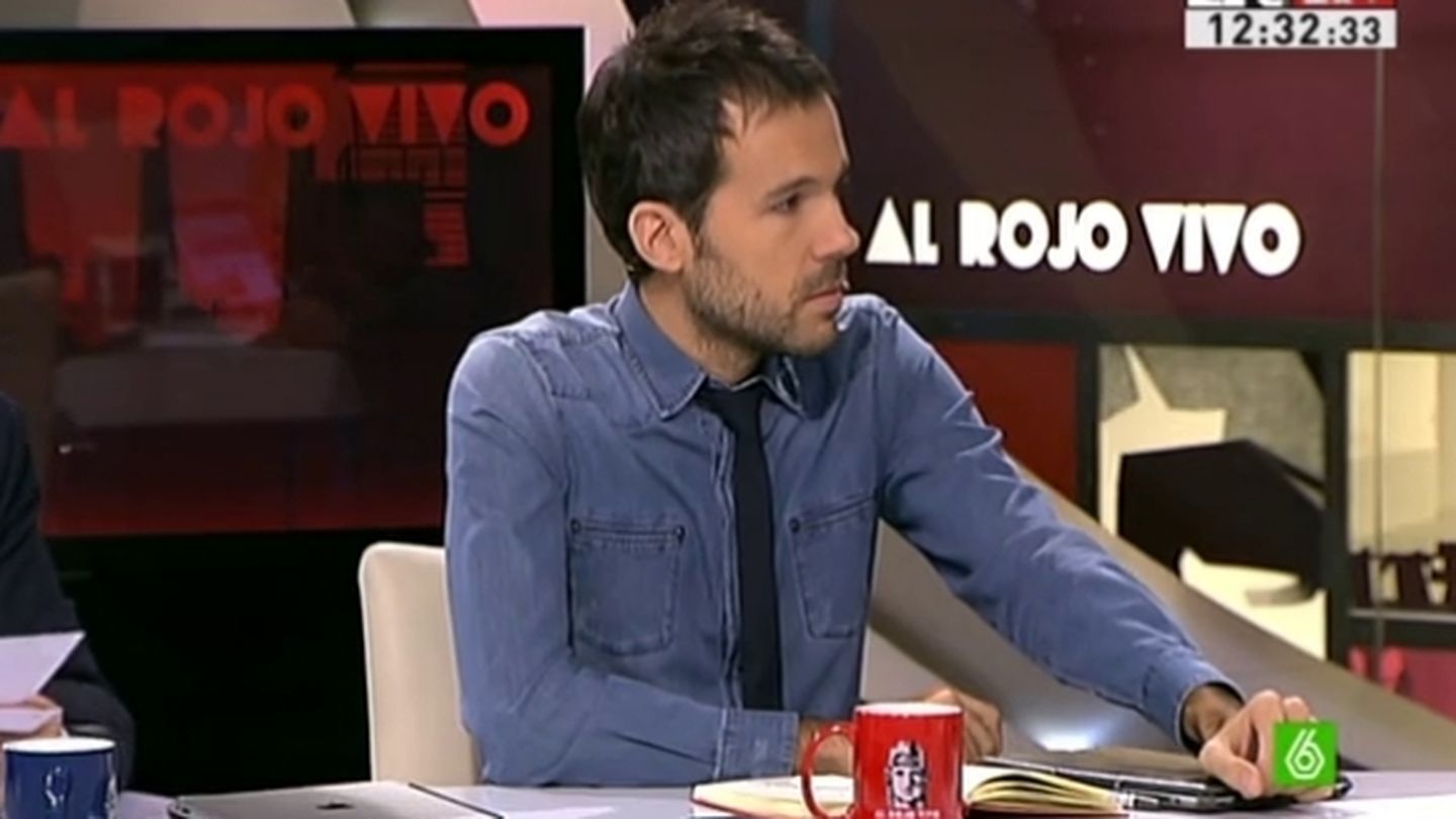 Javier Gómez en el programa 'Al rojo vivo'. (La Sexta)
