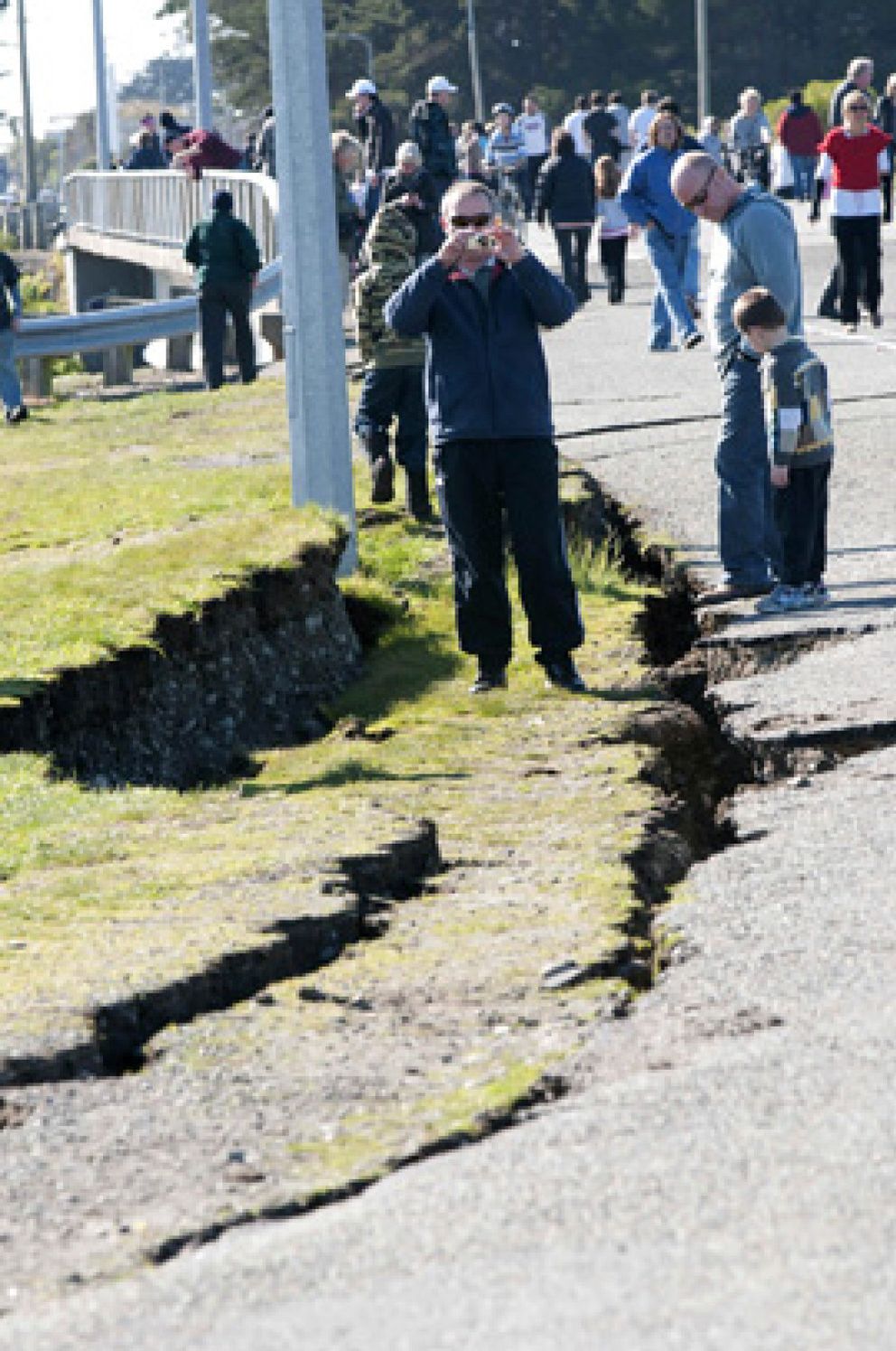 Foto: Un terremoto de 7,1 grados sacude el centro de Nueva Zelanda