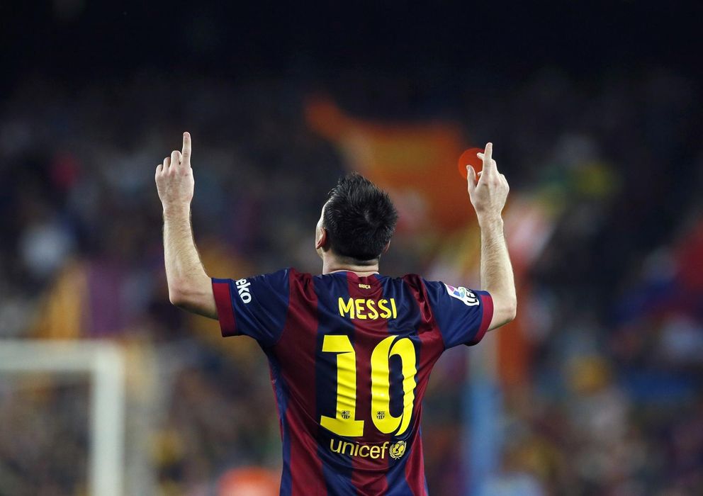 Foto: Como le ocurre a Cristiano, Messi lo quiere jugar todo. 