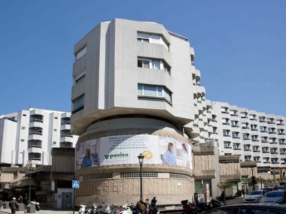 Foto: Fotografía de la fachada del Hospital Povisa, en Vigo.