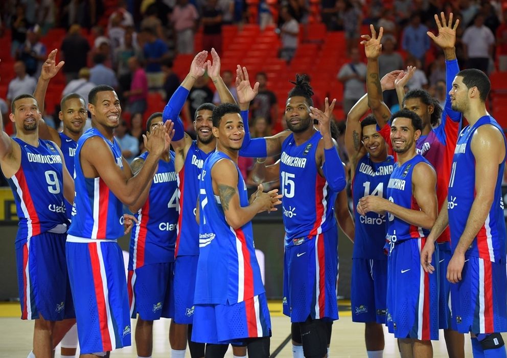Foto: La República Dominicana, un grupo muy unido (Foto: FIBA)