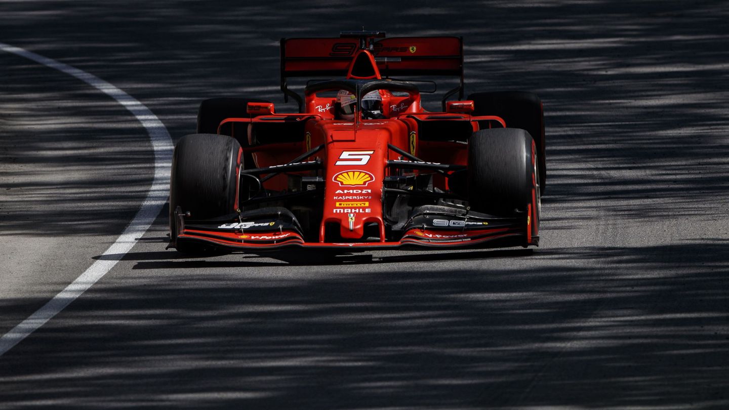 Vettel durante la clasificación del Gran Premio de Canadá. (EFE)