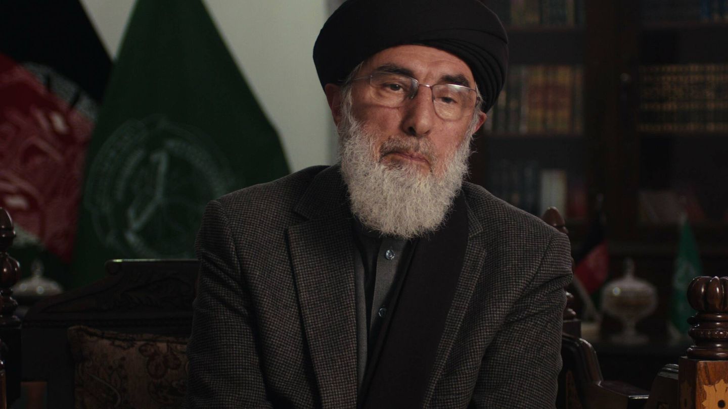 Gulbuddin Hekmatyar, político afgano y antiguo muyahidín. (Netflix)