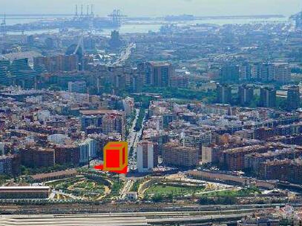 Foto: Proyección de la torre que levantará Avantespacia en Valencia.