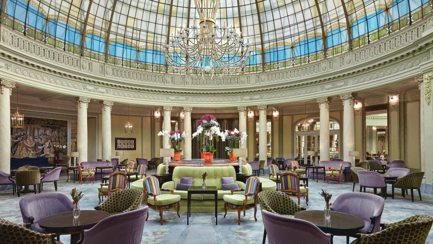 Imagen del restaurante La Rotonda del hotel Palace de Madrid. (Página web)