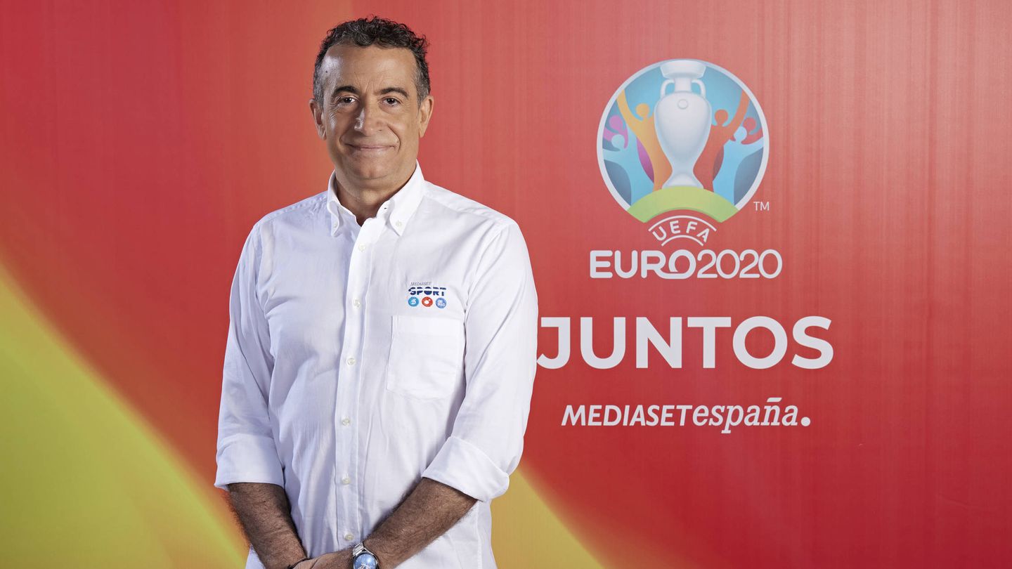 JJ Santos, director de la cobertura para la Eurocopa 2021. (Mediaset)