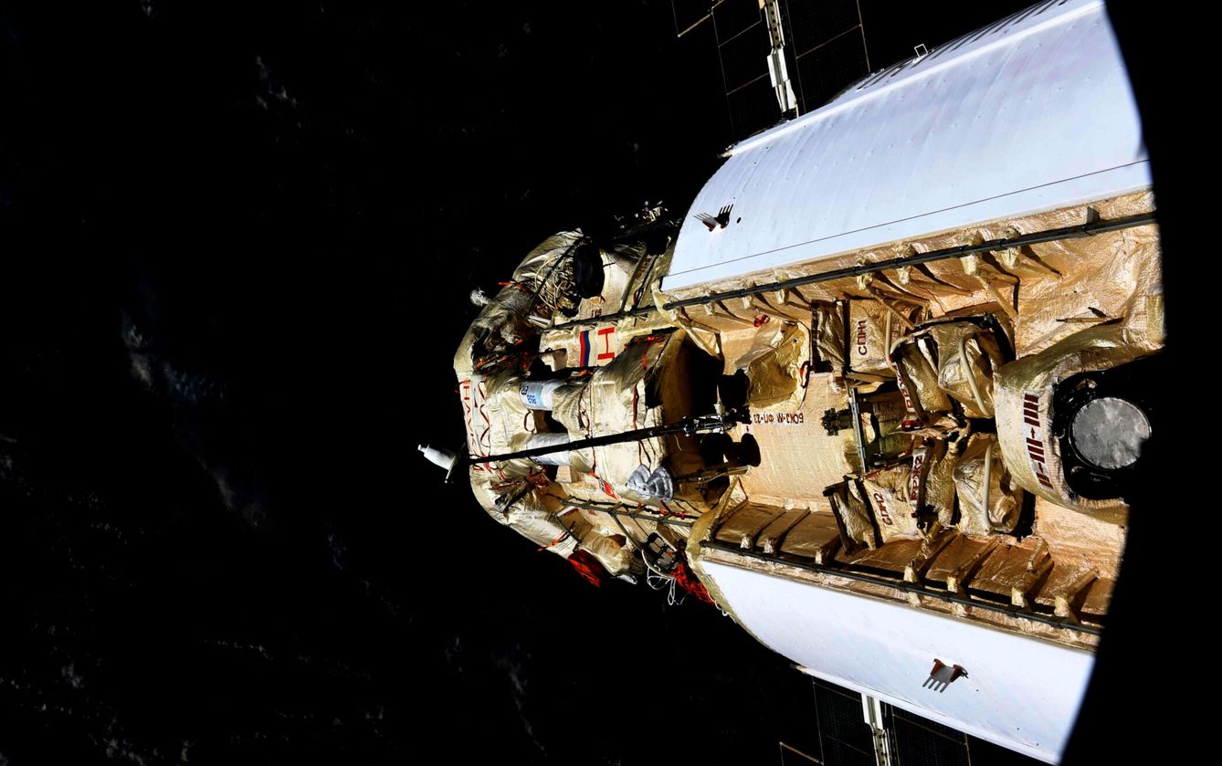 El módulo ruso Nauka de la ISS es el enésimo de los graves problemas de seguridad que Rusia ha tenido en el espacio en las últimas décadas. (NASA)