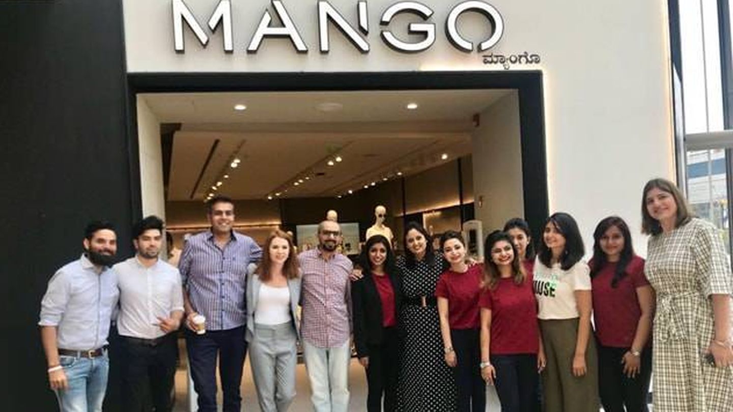 Tienda de Mango en India. 