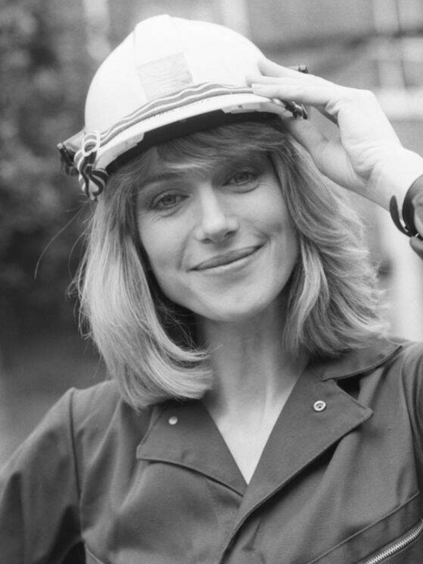 La presentadora de televisión Selina Scott, en una imagen de archivo de 1984. (Getty/Disney)