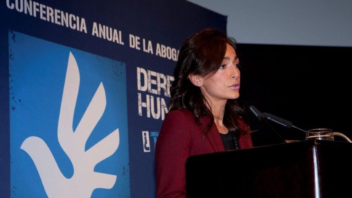 Lourdes Reyzábal en los Premio Derechos Humanos (Fundación Raíces)