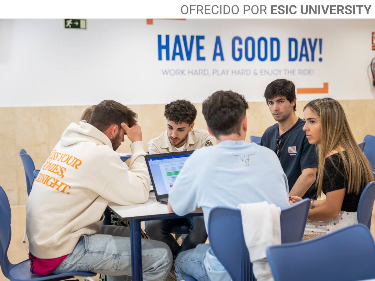 Foto: Alumnos de ESIC University. (Foto cedida por ESIC University)