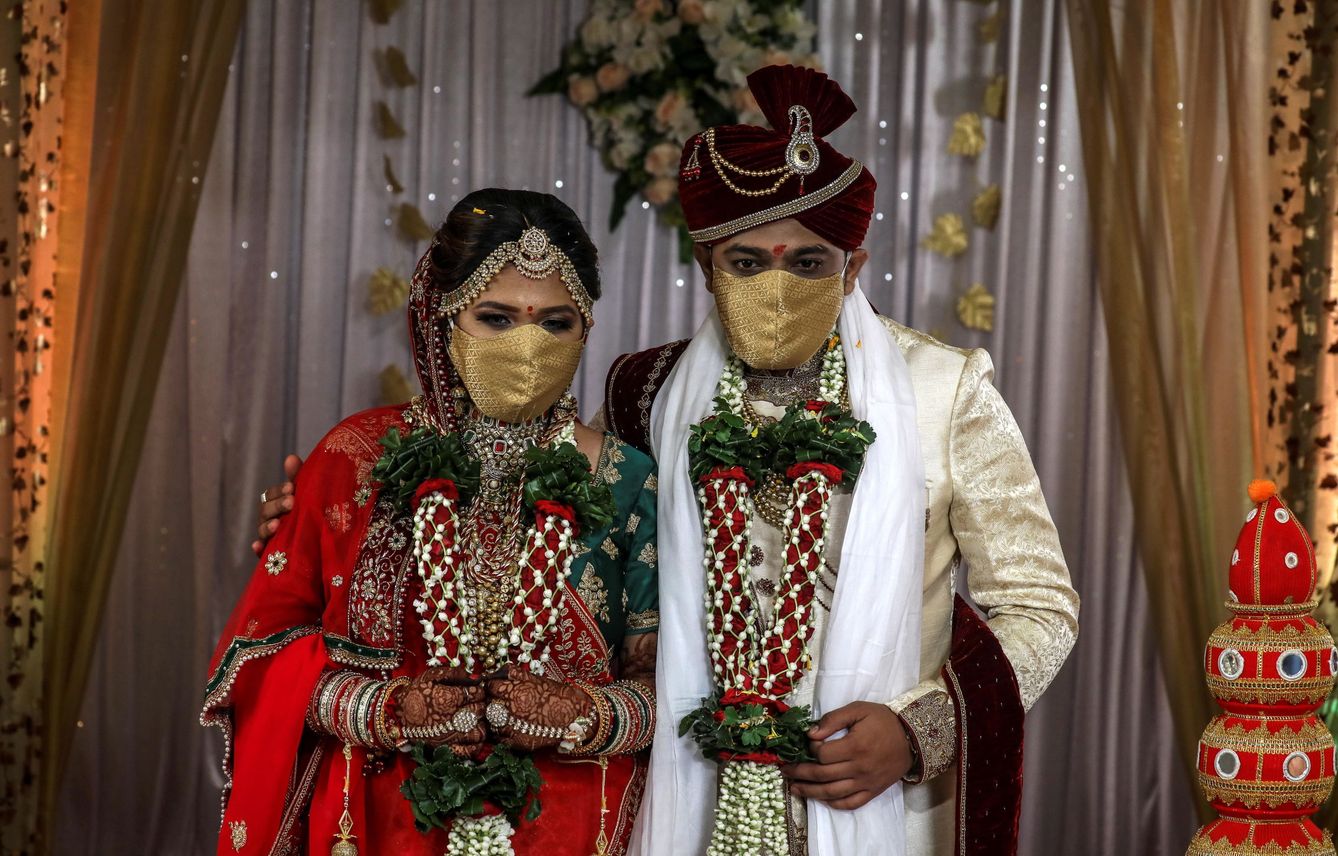 Imagen de archivo de una boda en India. (EFE)