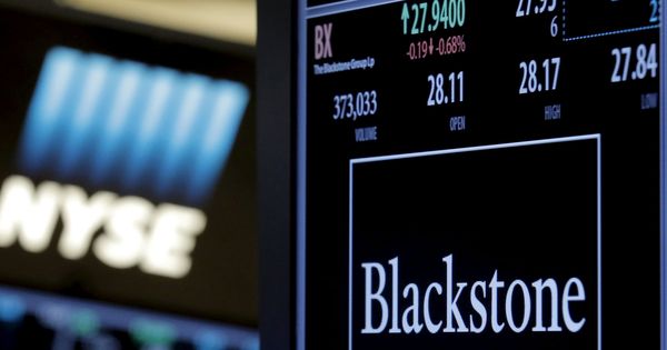 Foto: Blackstone, en la Bolsa de Nueva York. (Reuters)