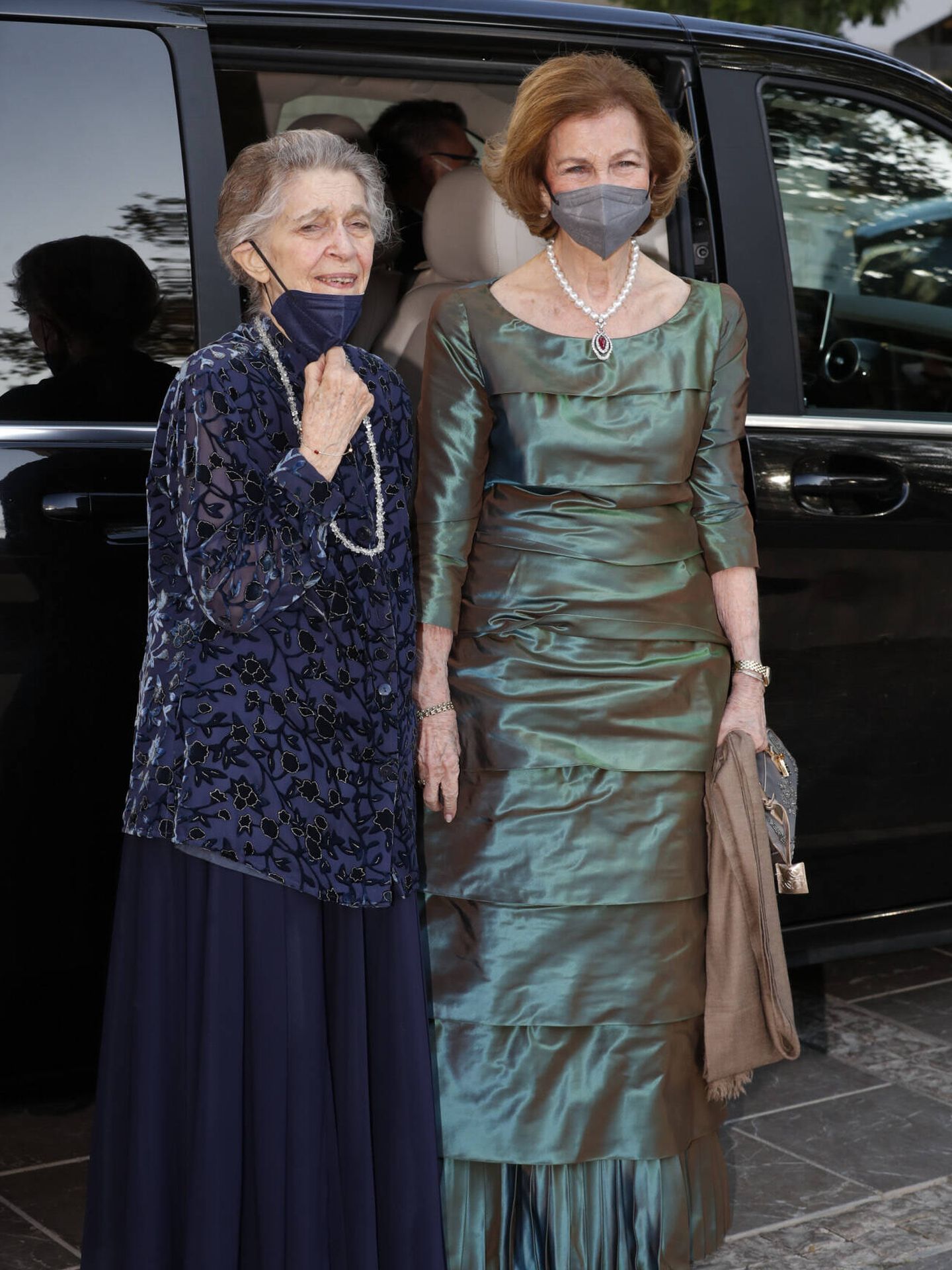 La reina Sofía e Irene de Grecia. (Gtres)