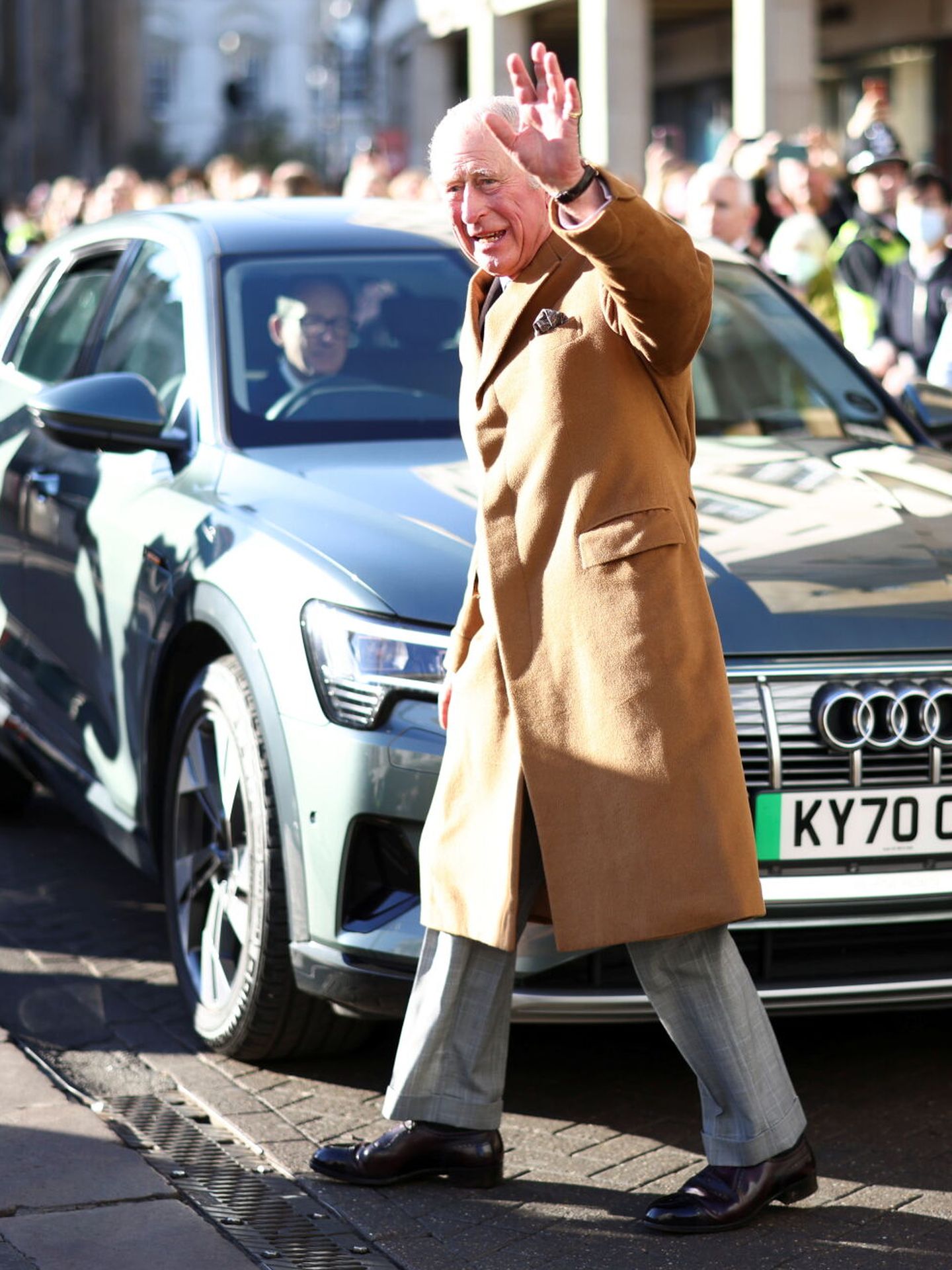 El príncipe Carlos, durante una visita a Cambridge. (Reuters/Pool/Henry Nicholls)