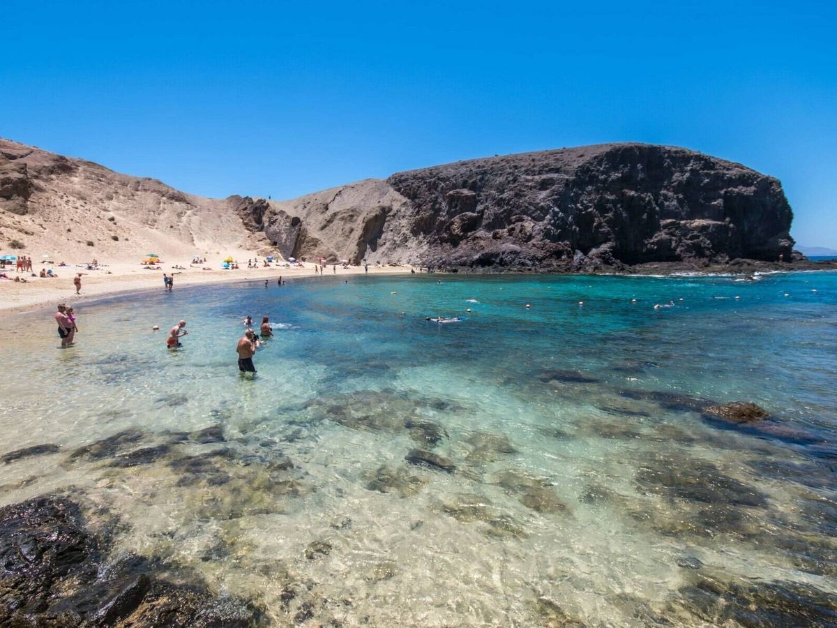 Foto: Playa Papagayo, en Lanzarote. (Turismo de Lanzarote)