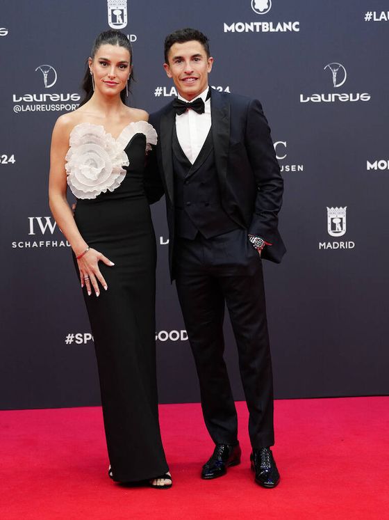 Gemma Pinto y Marc Márquez acuden a los Premios Laureus del Deporte 2024. (LP)