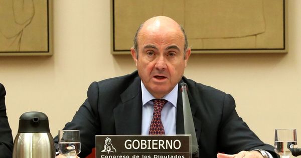 Foto: El ministro de Economía, Luis de Guindos (Efe)