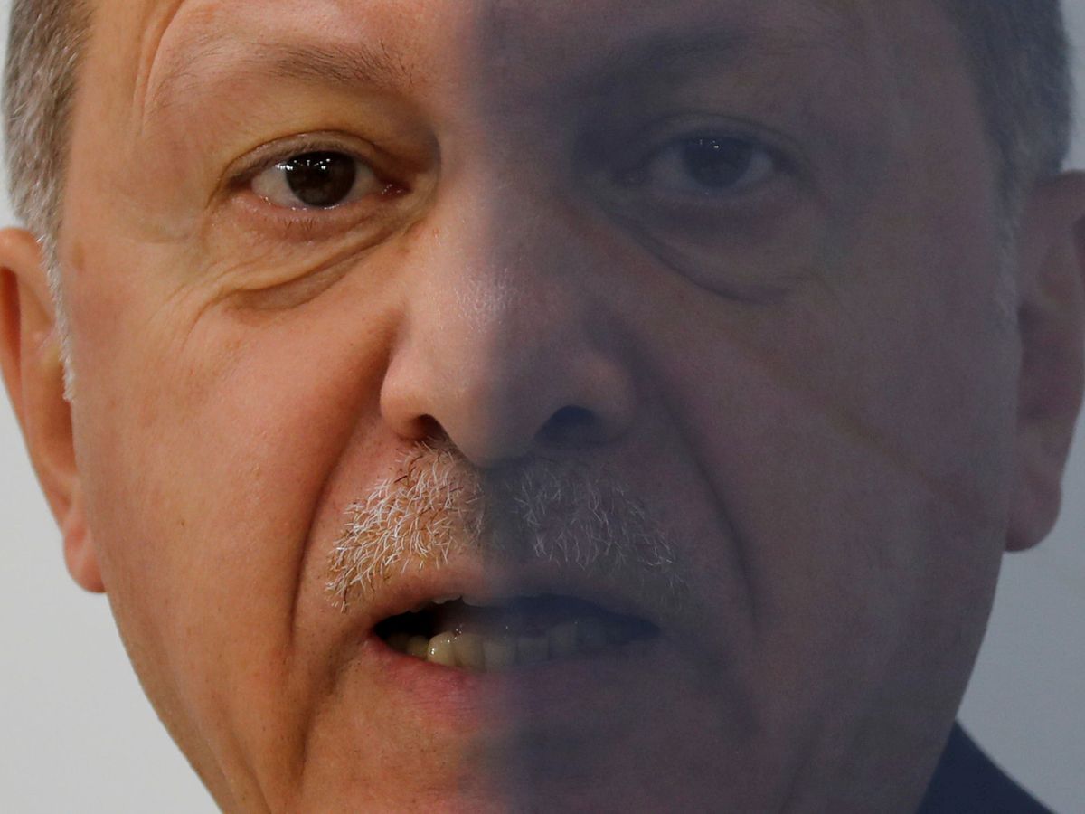 Foto: El prisidente turco Erdogan durante el G20 de 2019. (Reuters/Jorge Silva)