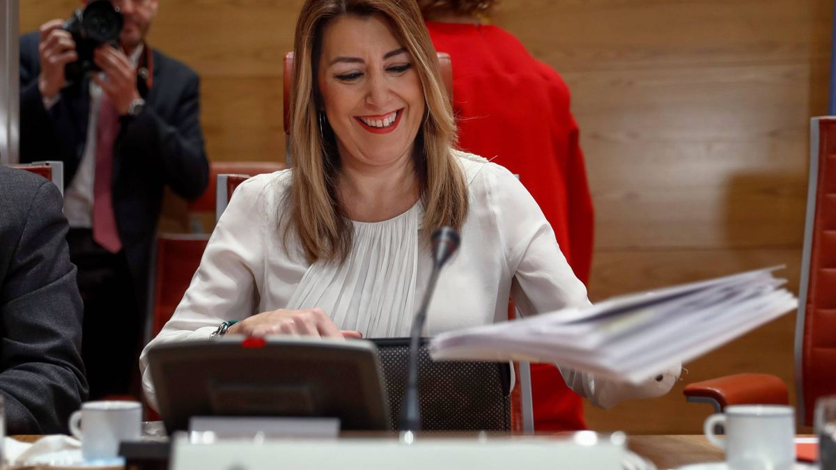 Susana Díaz se revuelve contra el PP por acusarla de destruir papeles en los ERE