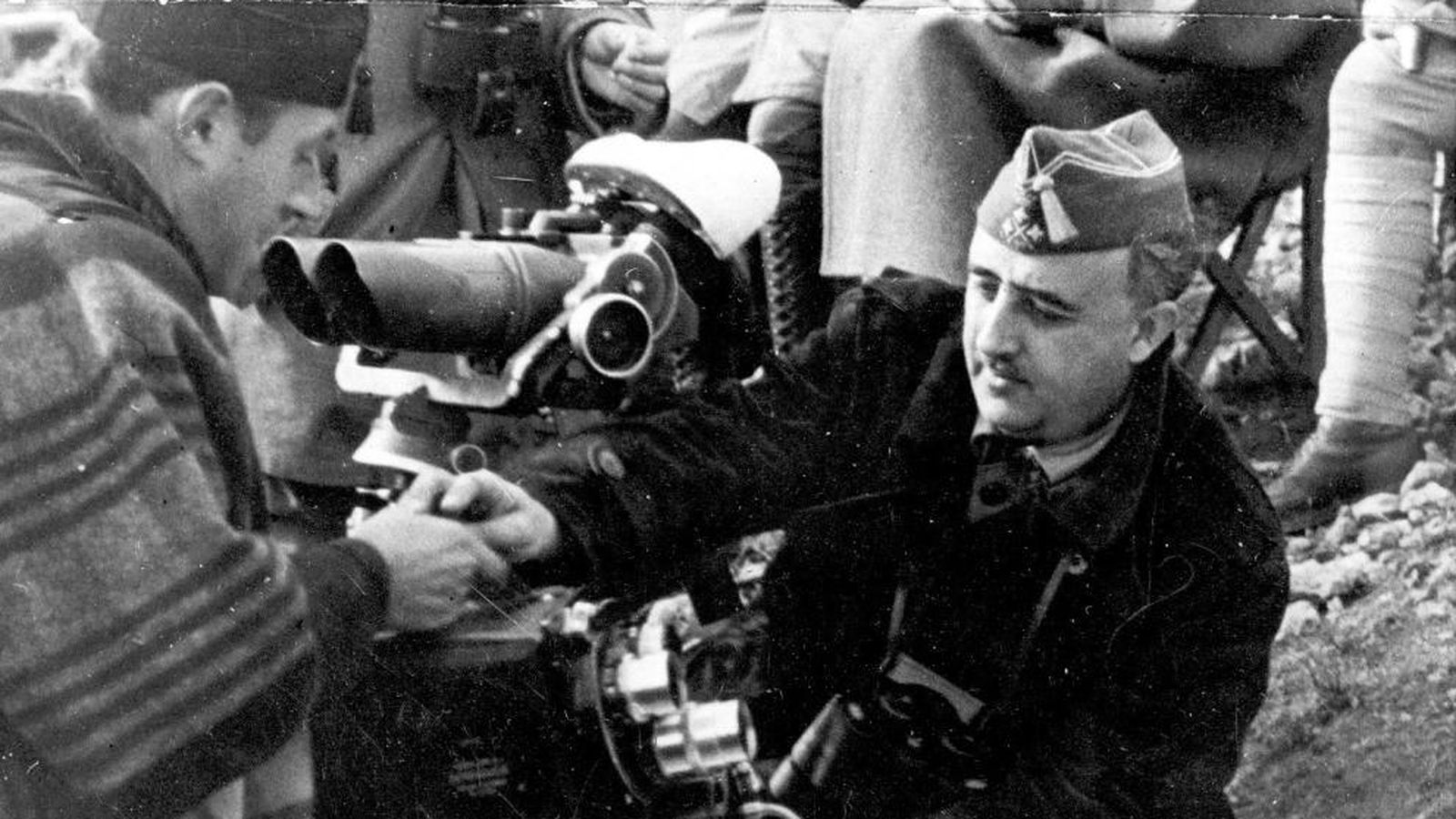 Foto: Francisco Franco en los años de la Guerra Civil.