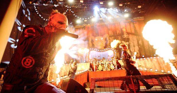 Foto: Slipknot en concierto en 2015