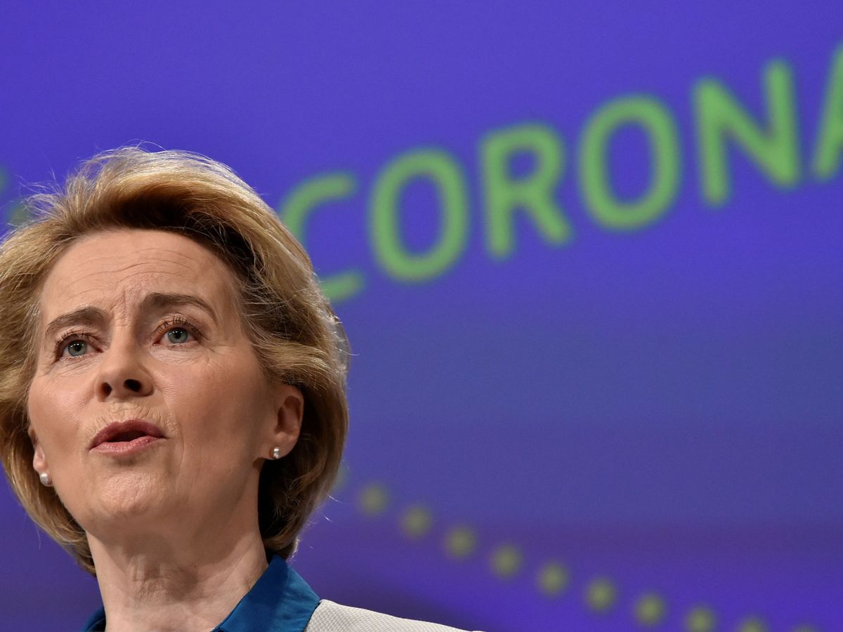 Foto: La presidenta de la Comisión Europea, Ursula von der Leyen. (Reuters)