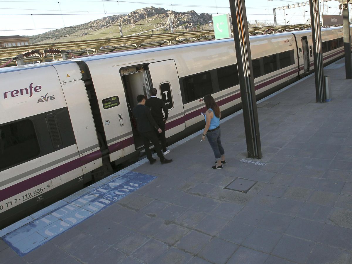 Foto: Un tren AVE cerca de Ciudad Real. (EFE/Mariano Cieza Moreno)