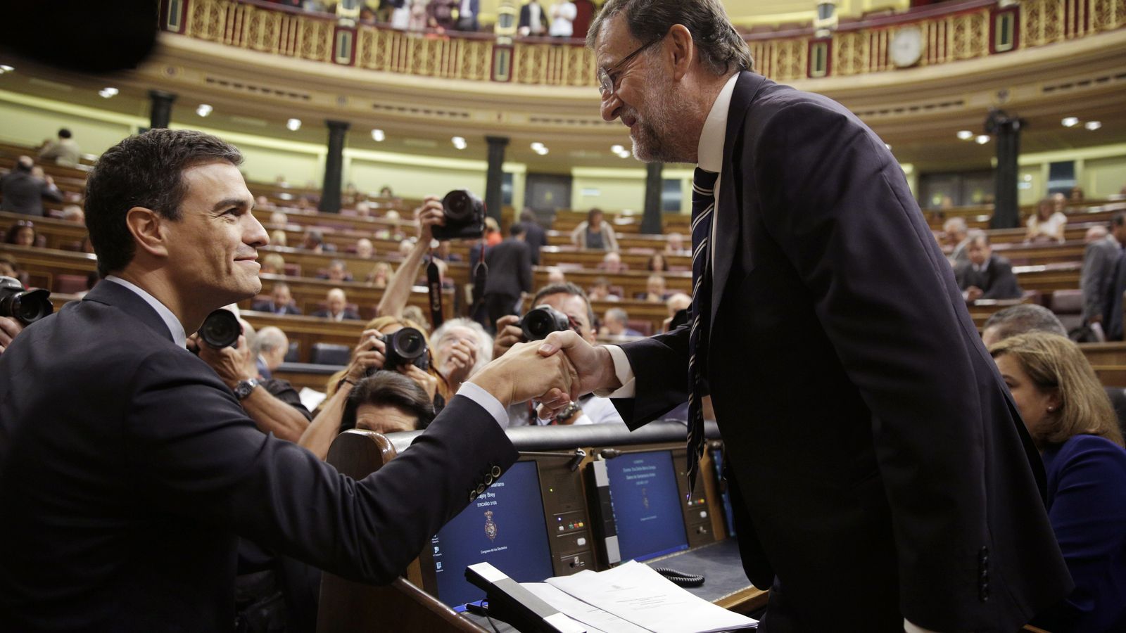 Foto: Pedro Sánchez y Mariano Rajoy (EFE)