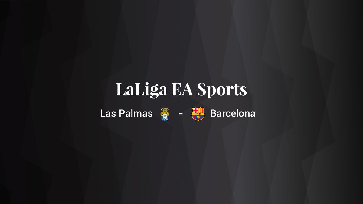 Las Palmas - Barcelona: resumen, resultado y estadísticas del partido de LaLiga EA Sports