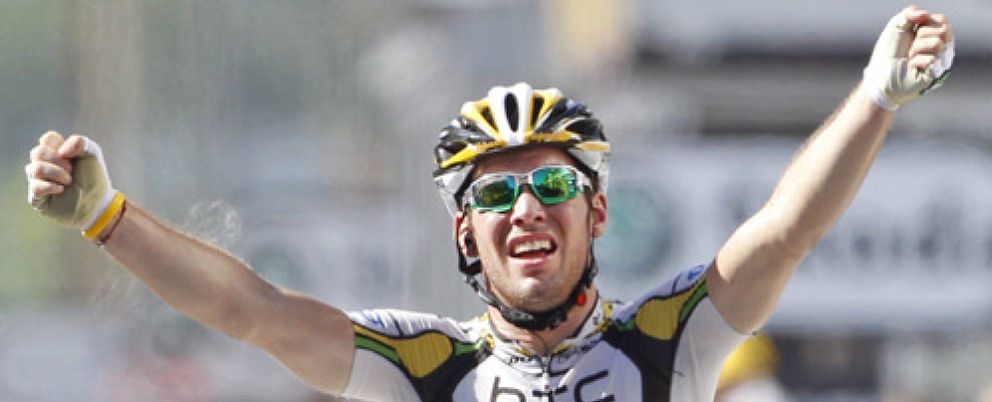 Foto: Cavendish logra su cuarto triunfo y Contador sigue líder