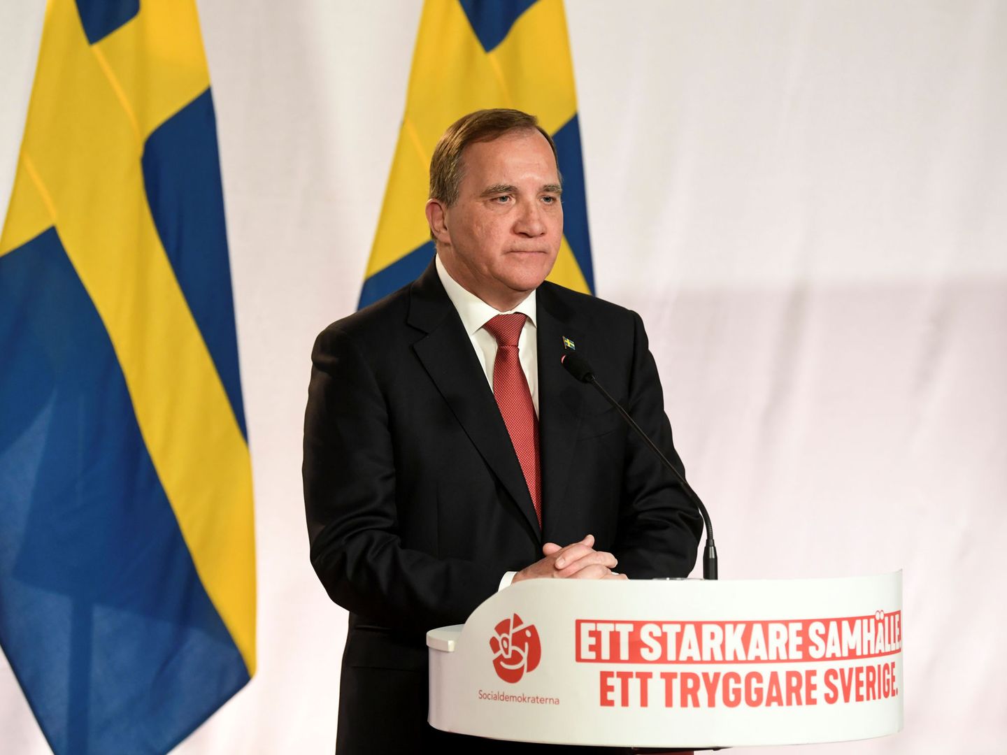 El primer ministro sueco, Stefan Löfven. (Reuters)