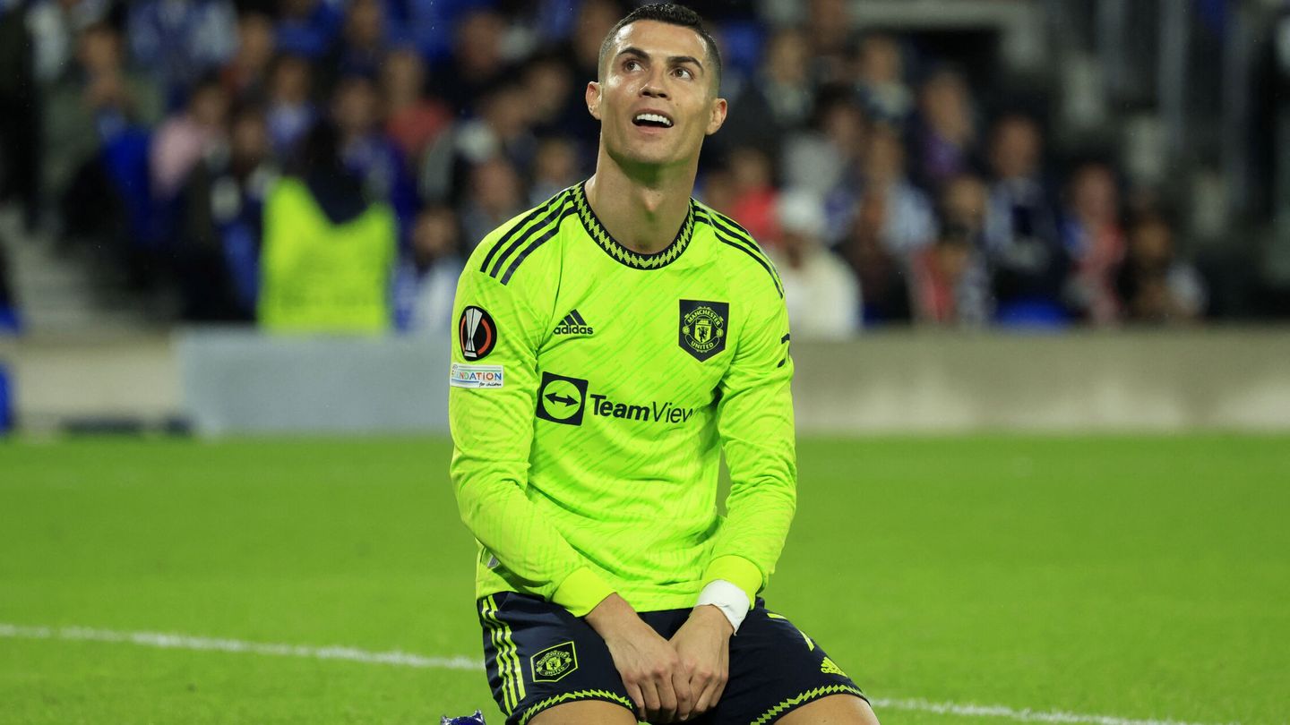 Cristiano Ronaldo es un actor secundario en el Manchester United. (Reuters/Vincent West)