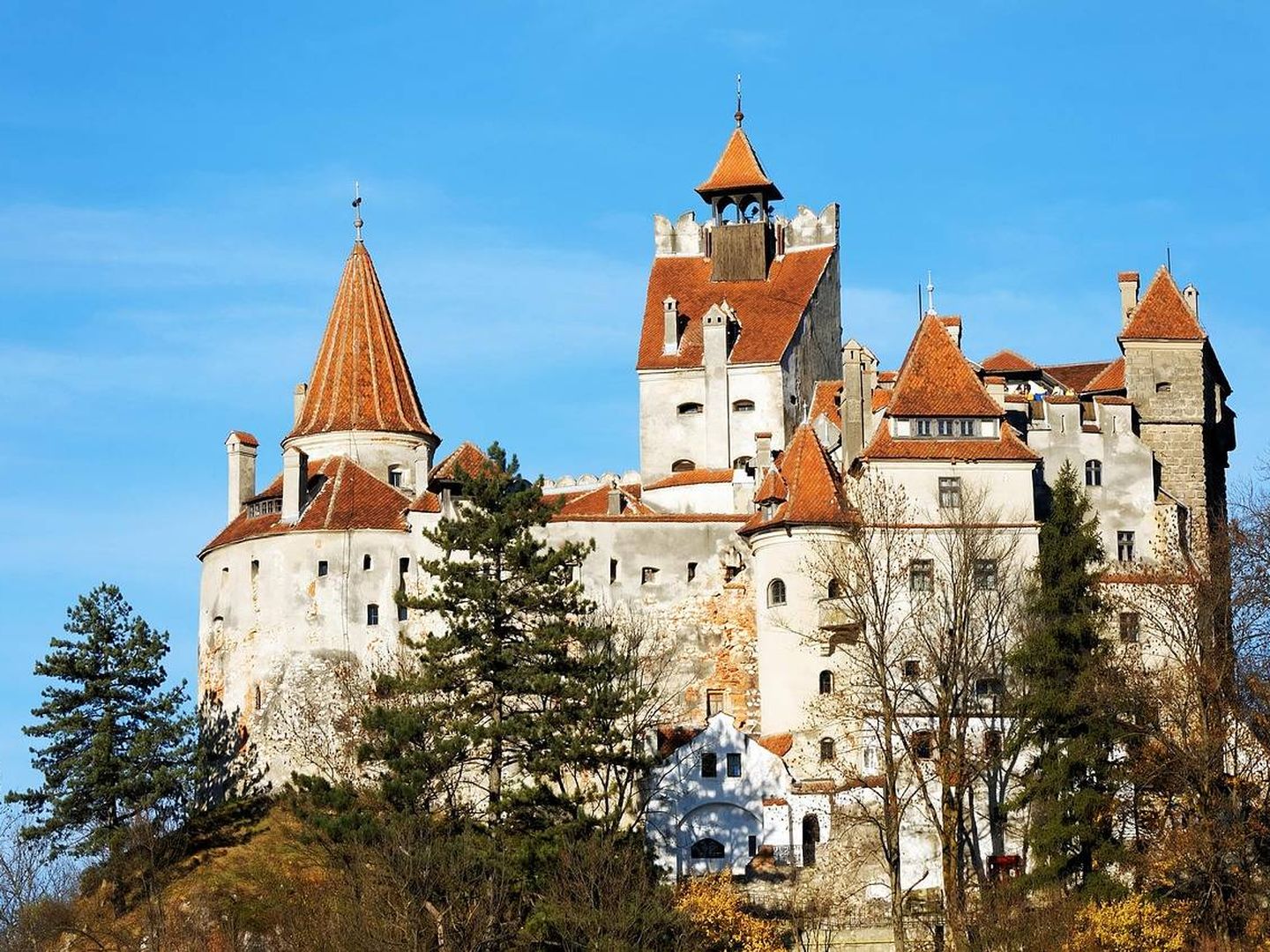 El castillo de Bran fue la residencia de verano de la reina María. (Pixabay)