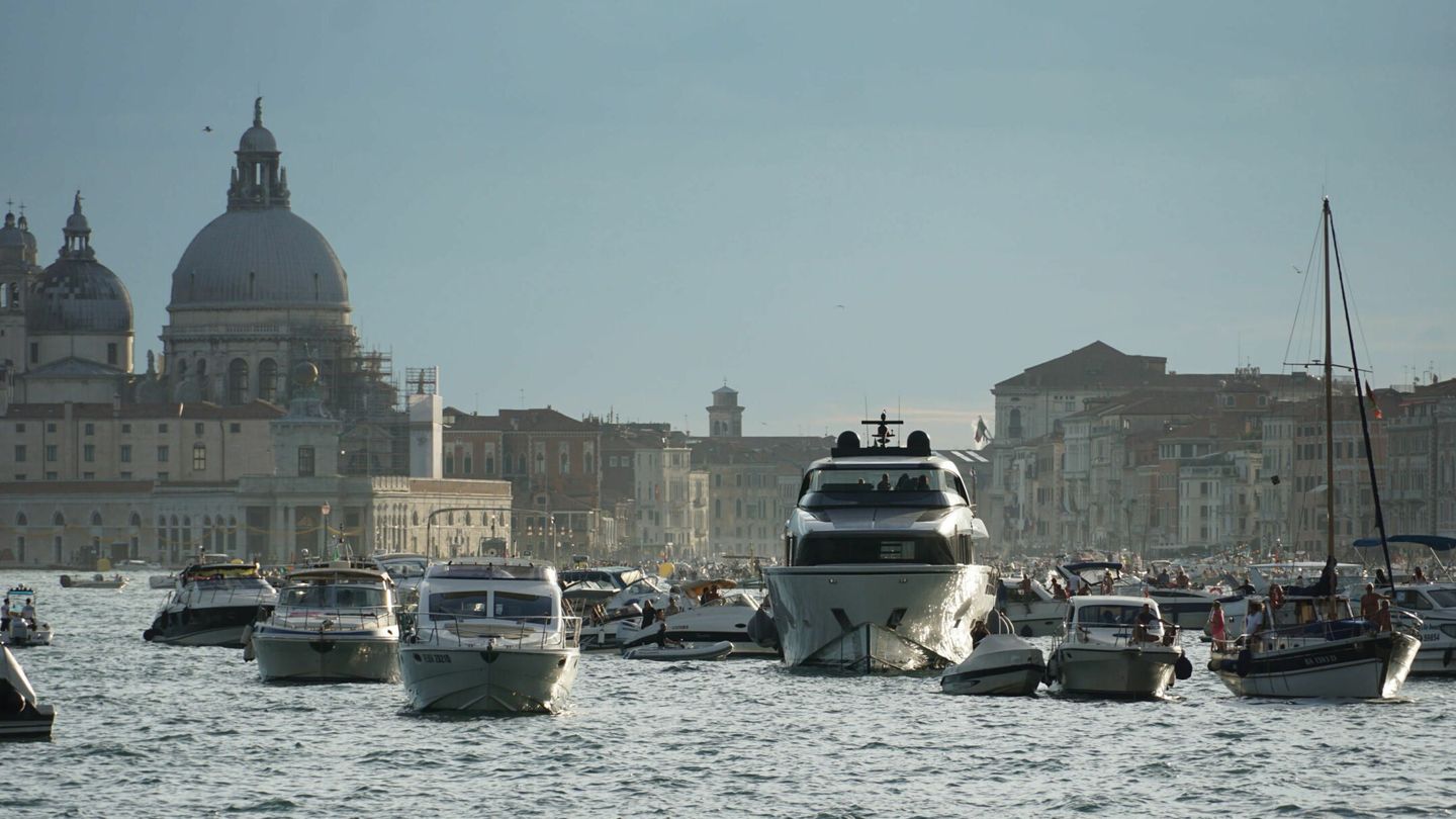 Entrada al puerto de Venecia en julio de 2021. (EFE)