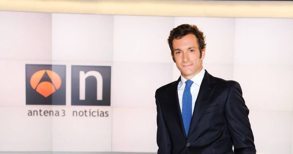 Foto: Álvaro Zancajo, hasta ahora presentador de 'Antena 3 noticias 2'.