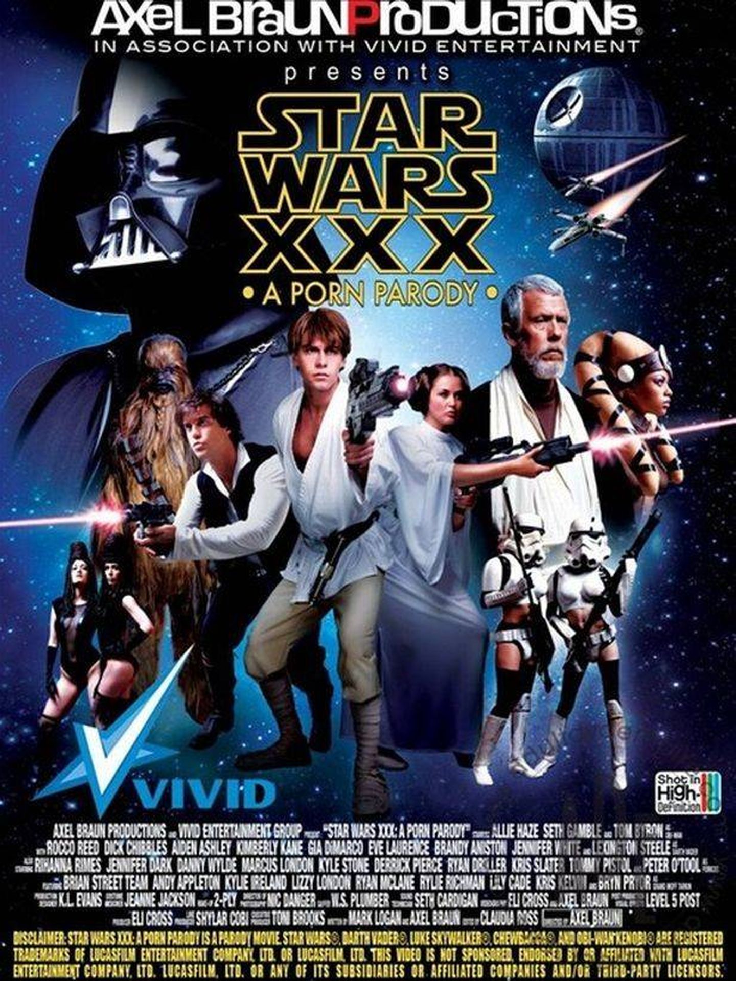 Cartel 'Star Wars XXX'. 