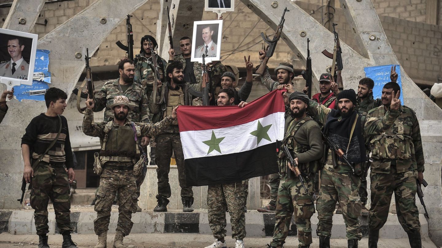 Soldados del Estado Islámico en Siria. (Efe)