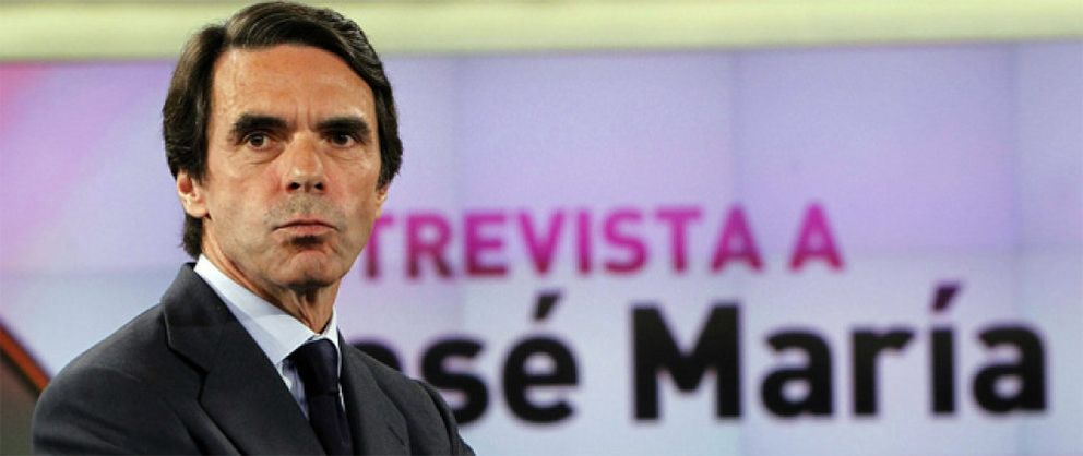 Foto: Moncloa envió a los ministerios la instrucción de no comentar la entrevista de Aznar